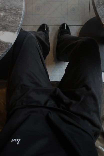 Wide-Leg Sweatpants